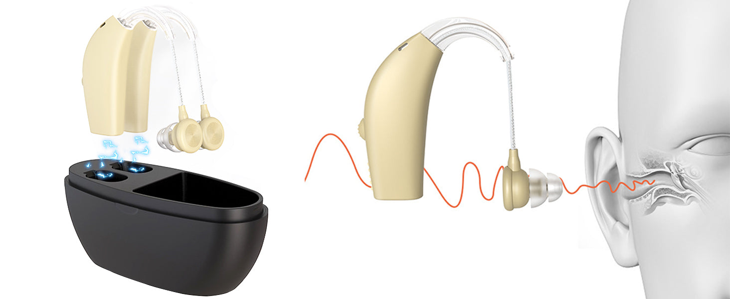 Rechargeable Hearing Aid for Seniors