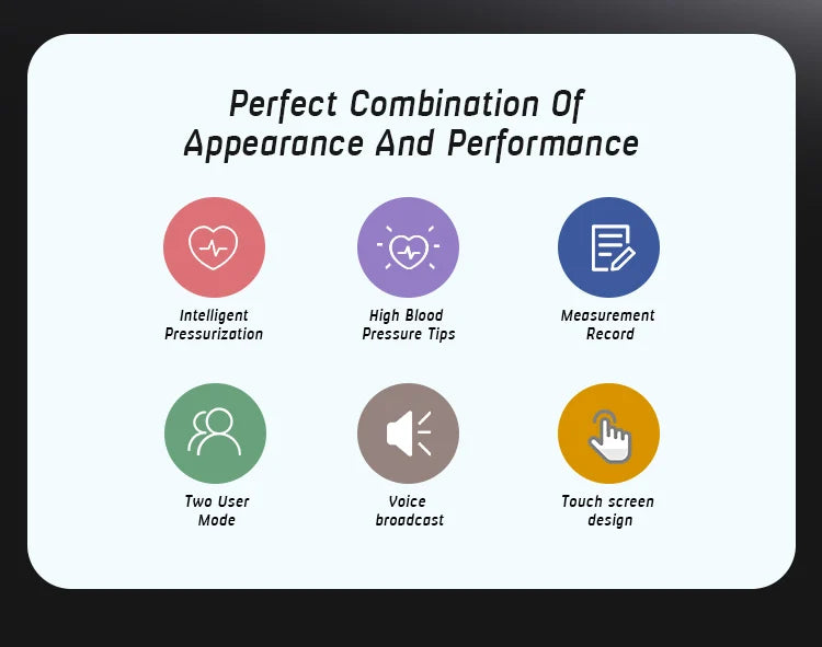 Rechargeable Smart LCD Voice Wrist Blood Pressure Monitor