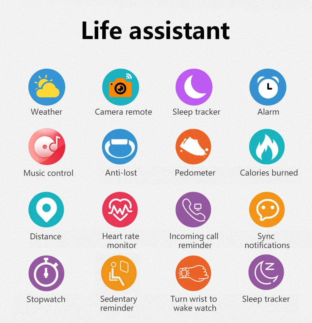 1.83" Sports Smart Watch 2025 Fitness Tracker