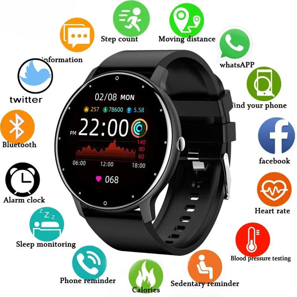 LIGE ZL02 Smart Watch for Women & Men with Bluetooth 5.2 Calls