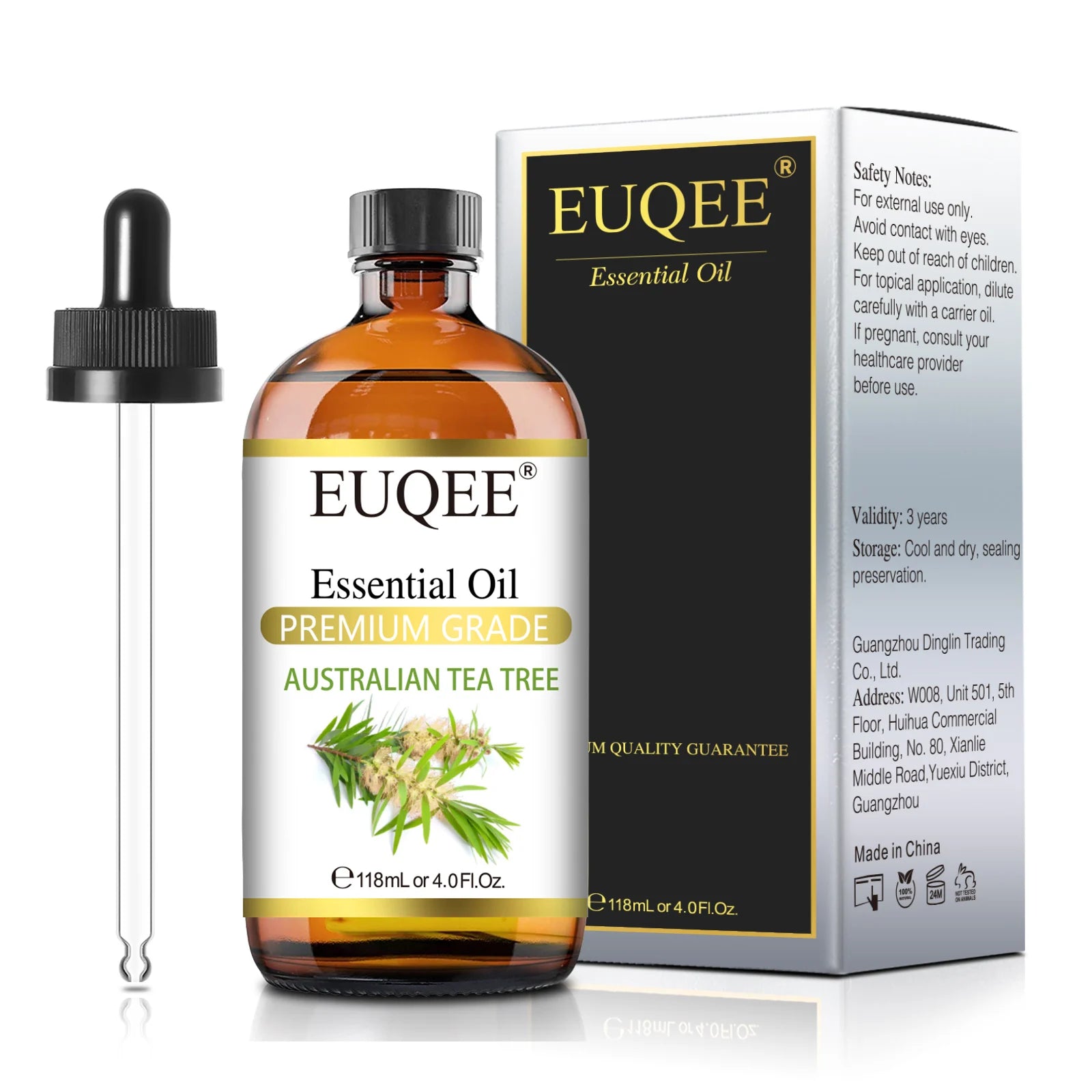 EUQEE 4 fl oz Essential Oils for Aromatherapy & Home Fragrance