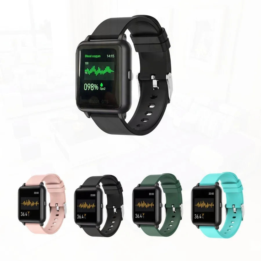 OXITEMP Smart Watch with Live Oximeter