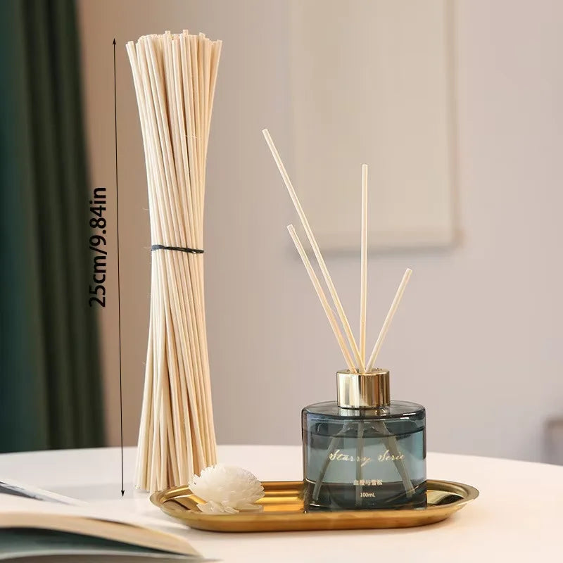 9PCS Flower Rattan Aromatherapy Diffuser Sticks – No Fire