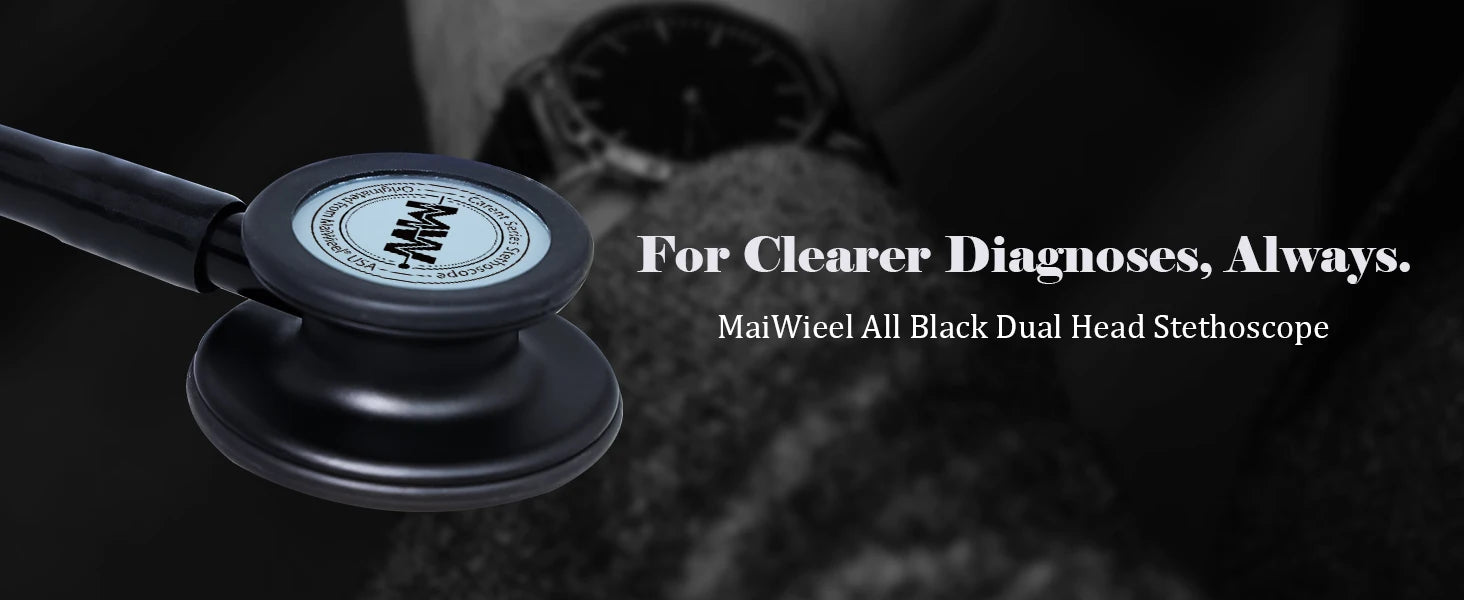 Professional Medical Double-Sided Stethoscope Cardiology Stethoscope