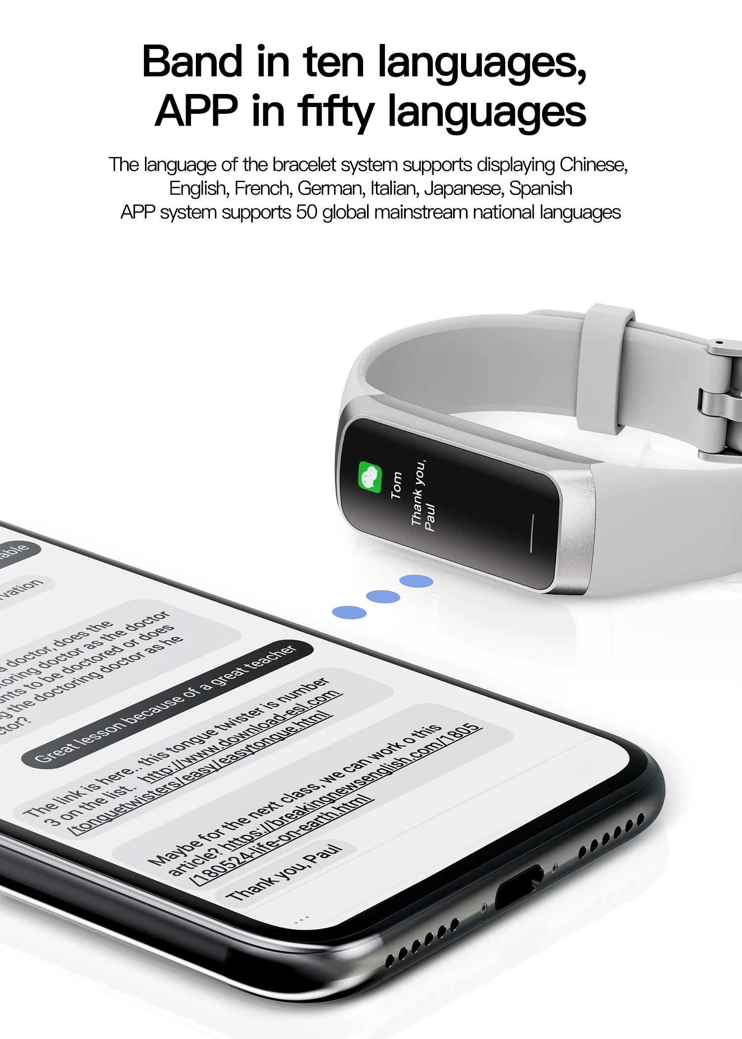 LIGE AMOLED Smart Watch Women Waterproof Fitness Tracker