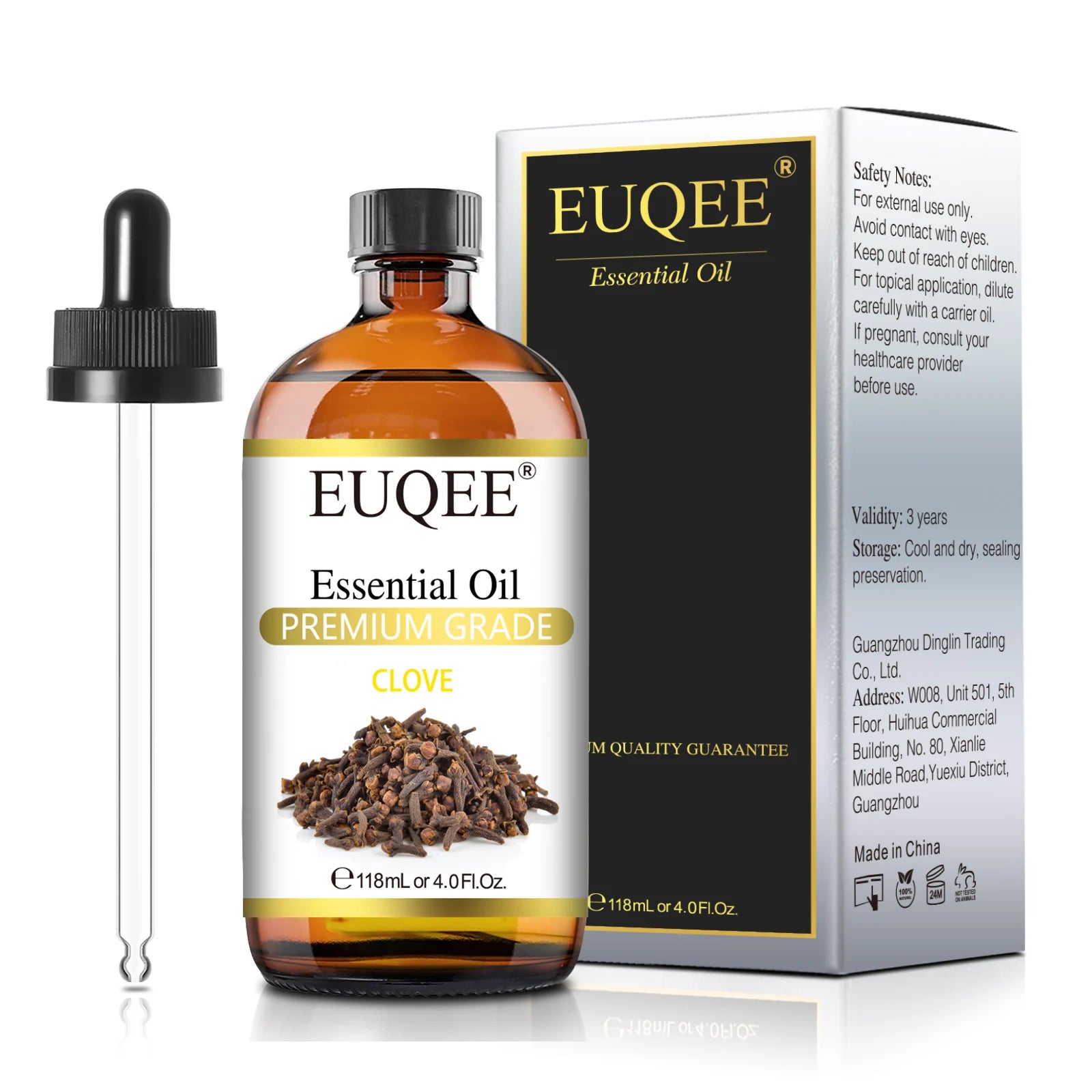 EUQEE 4 fl oz Essential Oils for Aromatherapy & Home Fragrance