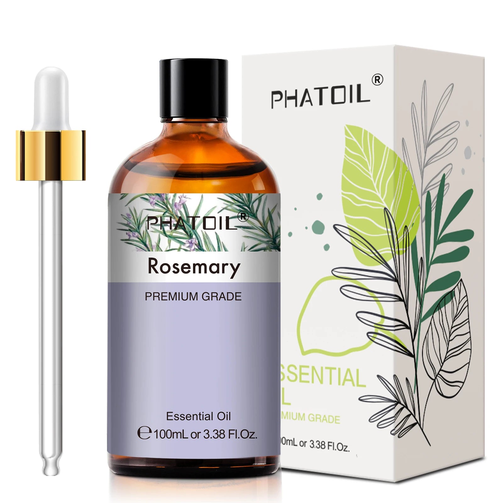 PHATOIL 100ml Natural Essential Oils – Aromatherapy & Skin Care