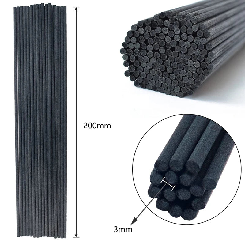 Rattan Reed Diffuser Replacement Sticks for Aromatherapy (2–3.5mm)