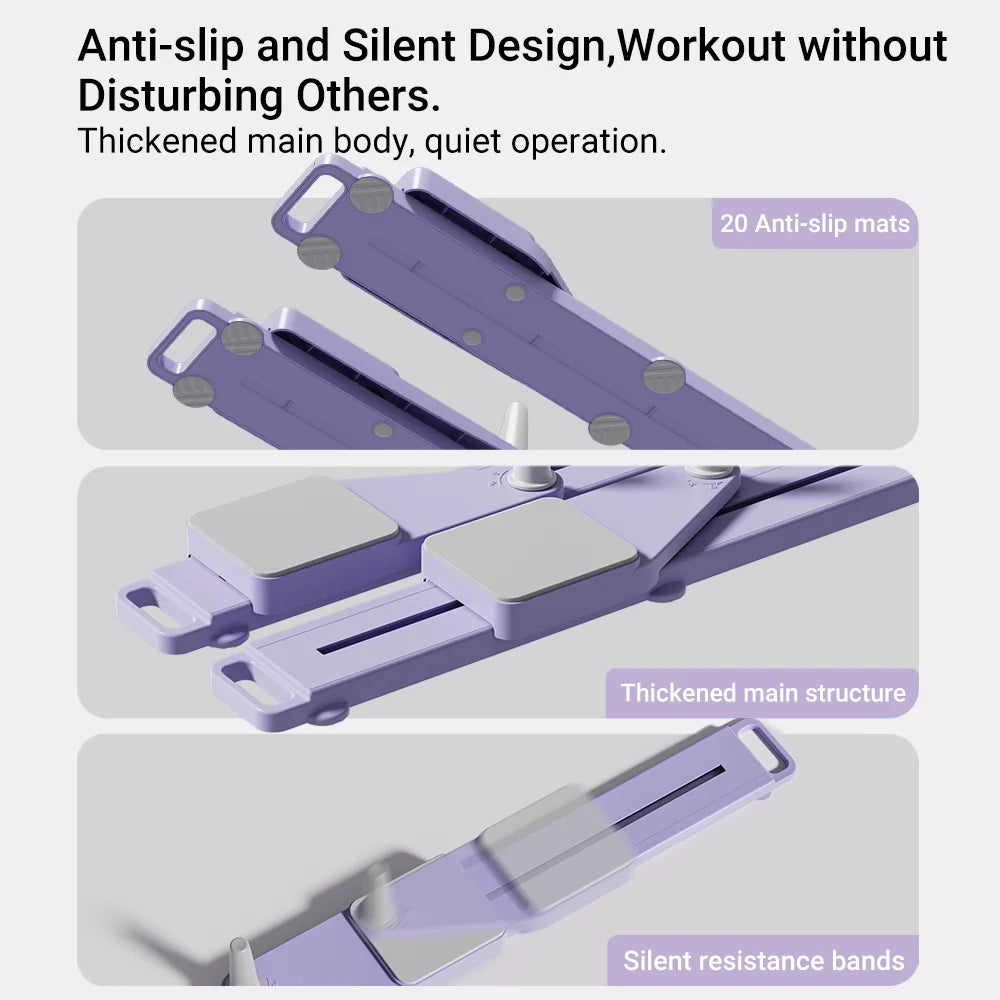 2-in-1 Abs & Ski Board – Portable Full-Body Trainer