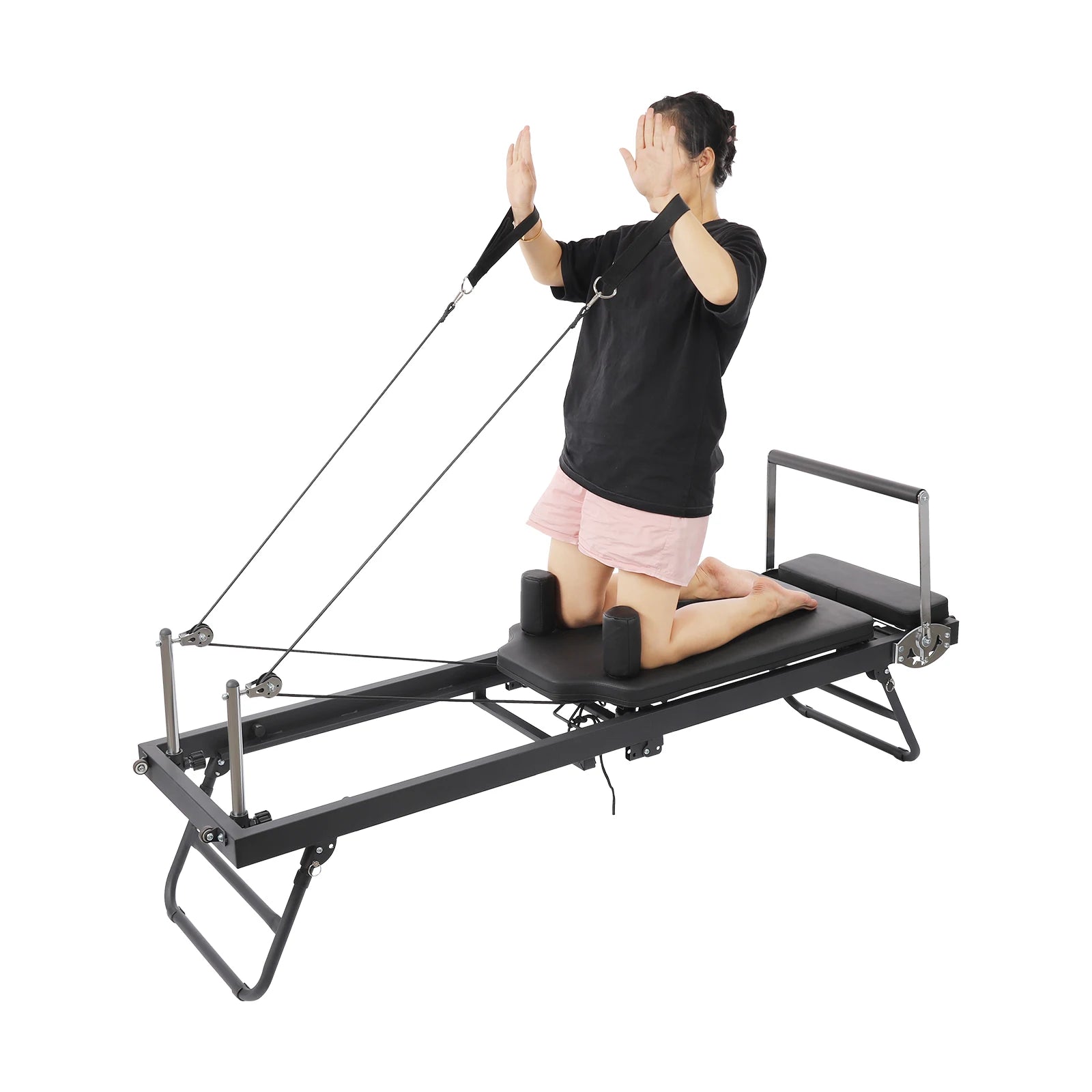 Foldable Steel Pilates Reformer Machine for Home and Office