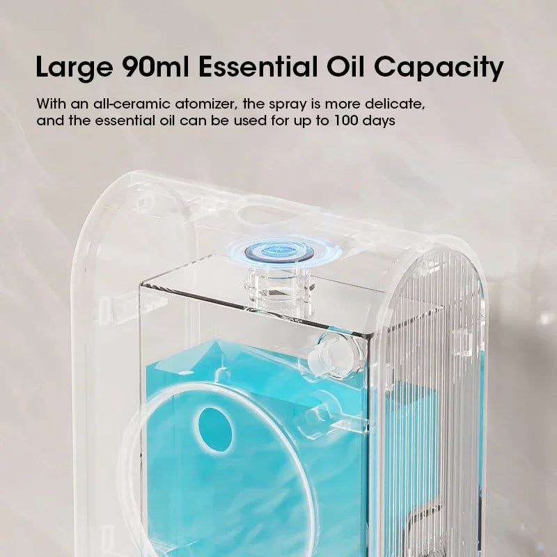 Wall-Mounted Automatic Sensor Aromatherapy Machine with Clock