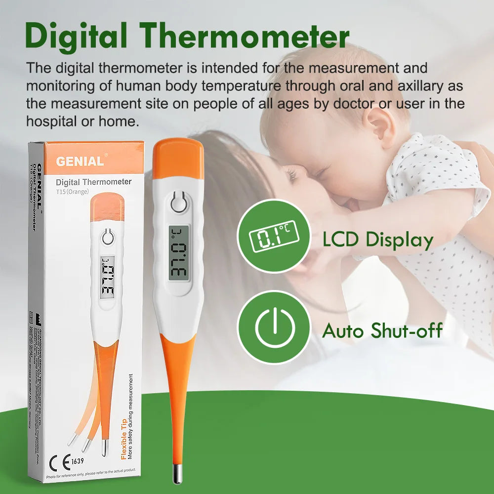 Fast Reading Digital Thermometer for Adults