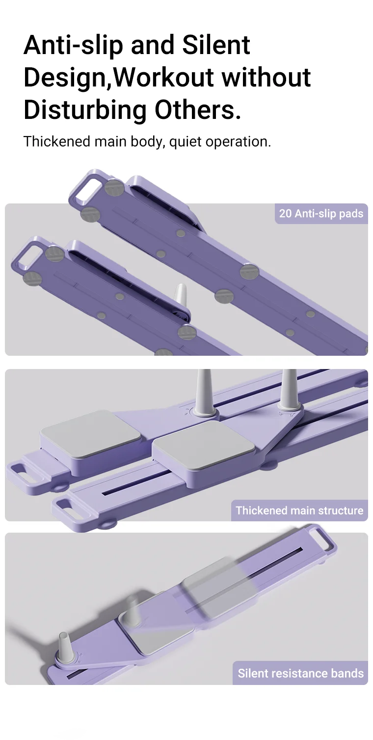 2-in-1 Abs & Ski Board – Portable Full-Body Trainer