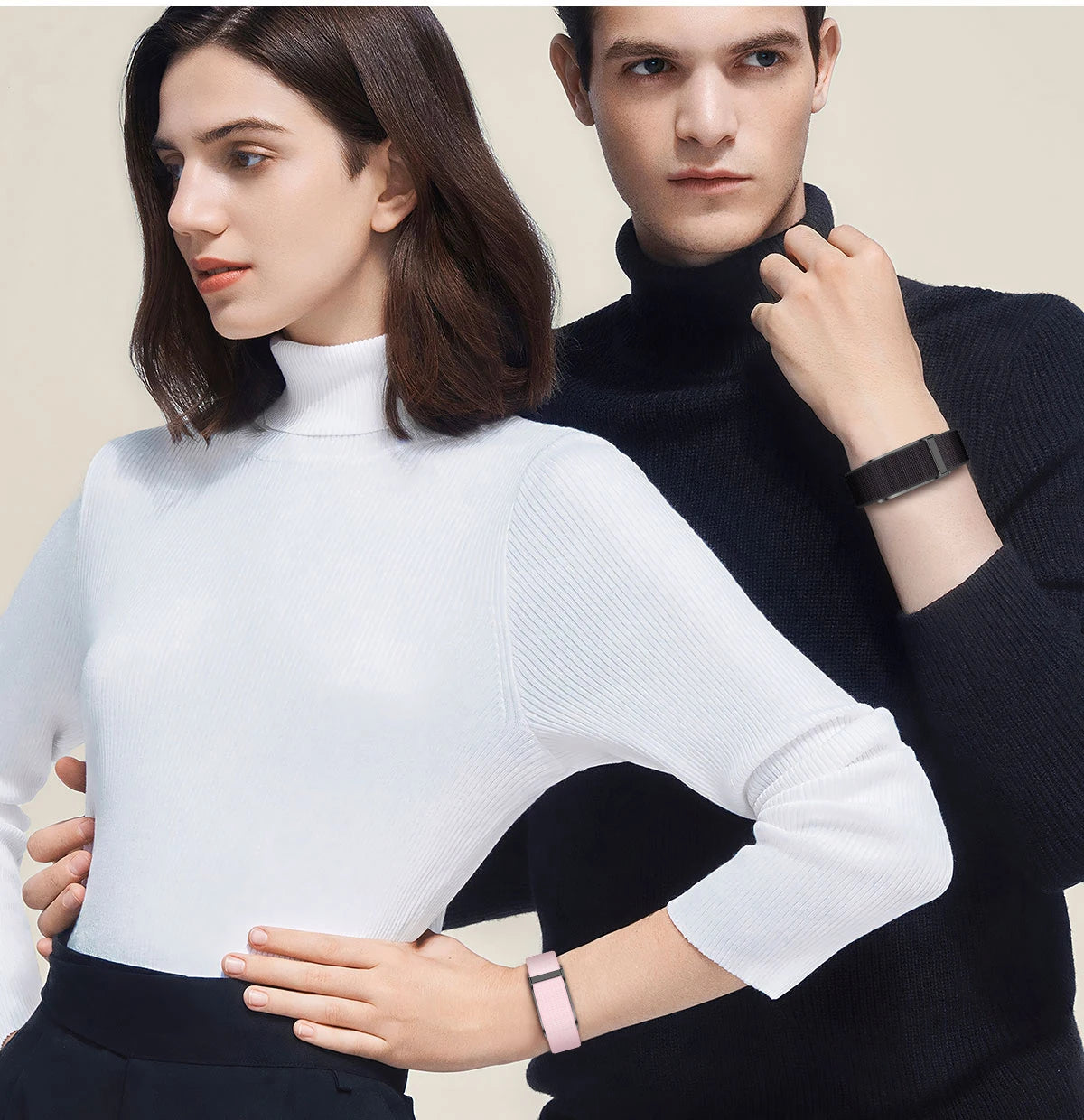 LIGE 2025 No Screen Smart Bracelet Heart Rate Blood Pressure Fitness Tracker