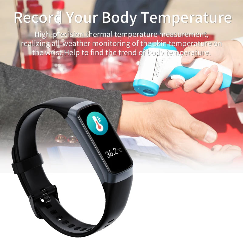 LIGE AMOLED Smart Watch Women Waterproof Fitness Tracker