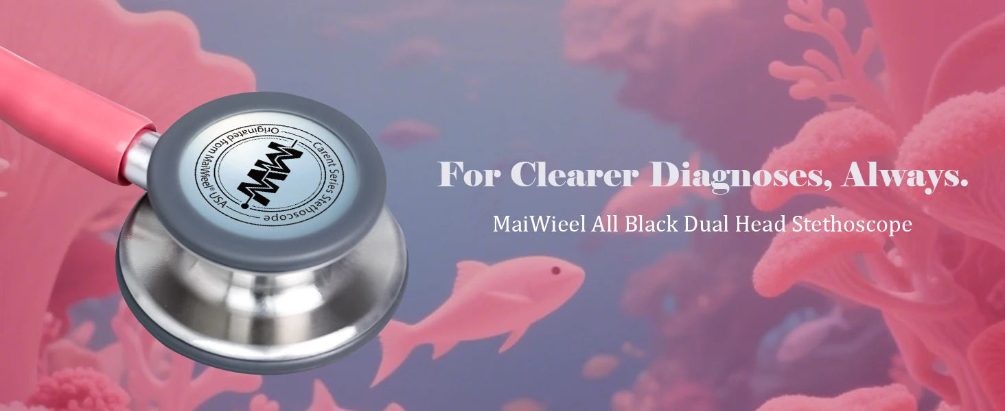 Professional Medical Double-Sided Stethoscope Cardiology Stethoscope