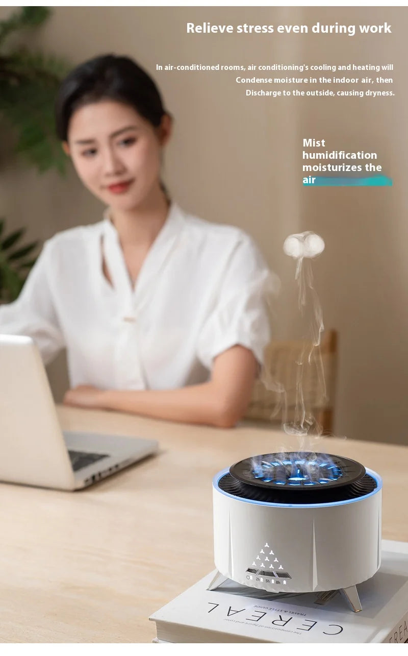 White Noise Volcanic Lava Aromatherapy Humidifier