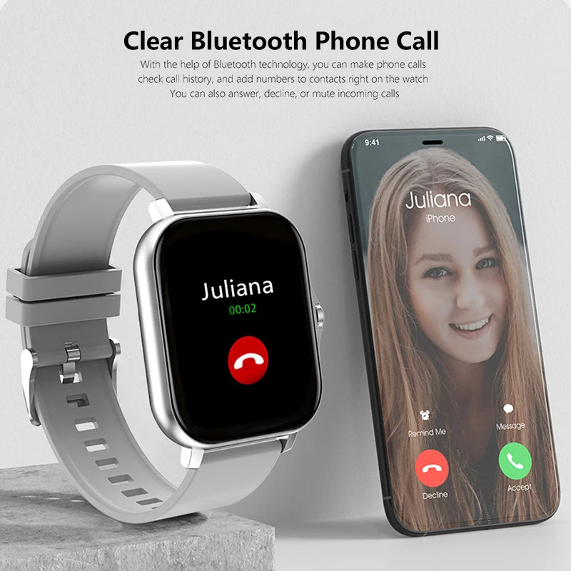 1.83" Sports Smart Watch 2025 Fitness Tracker