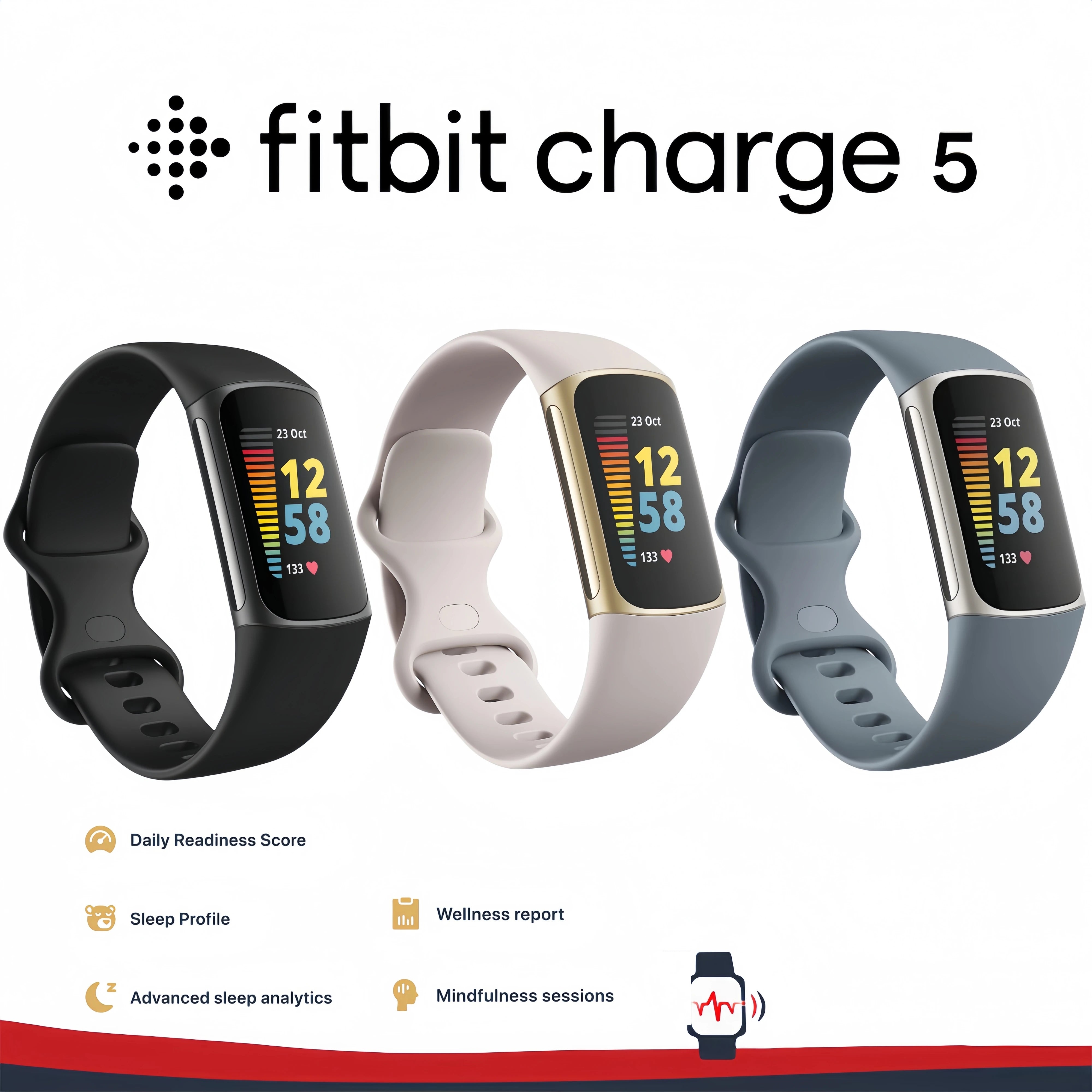 Fitbit Charge 5 Advanced Health & Fitness Tracker