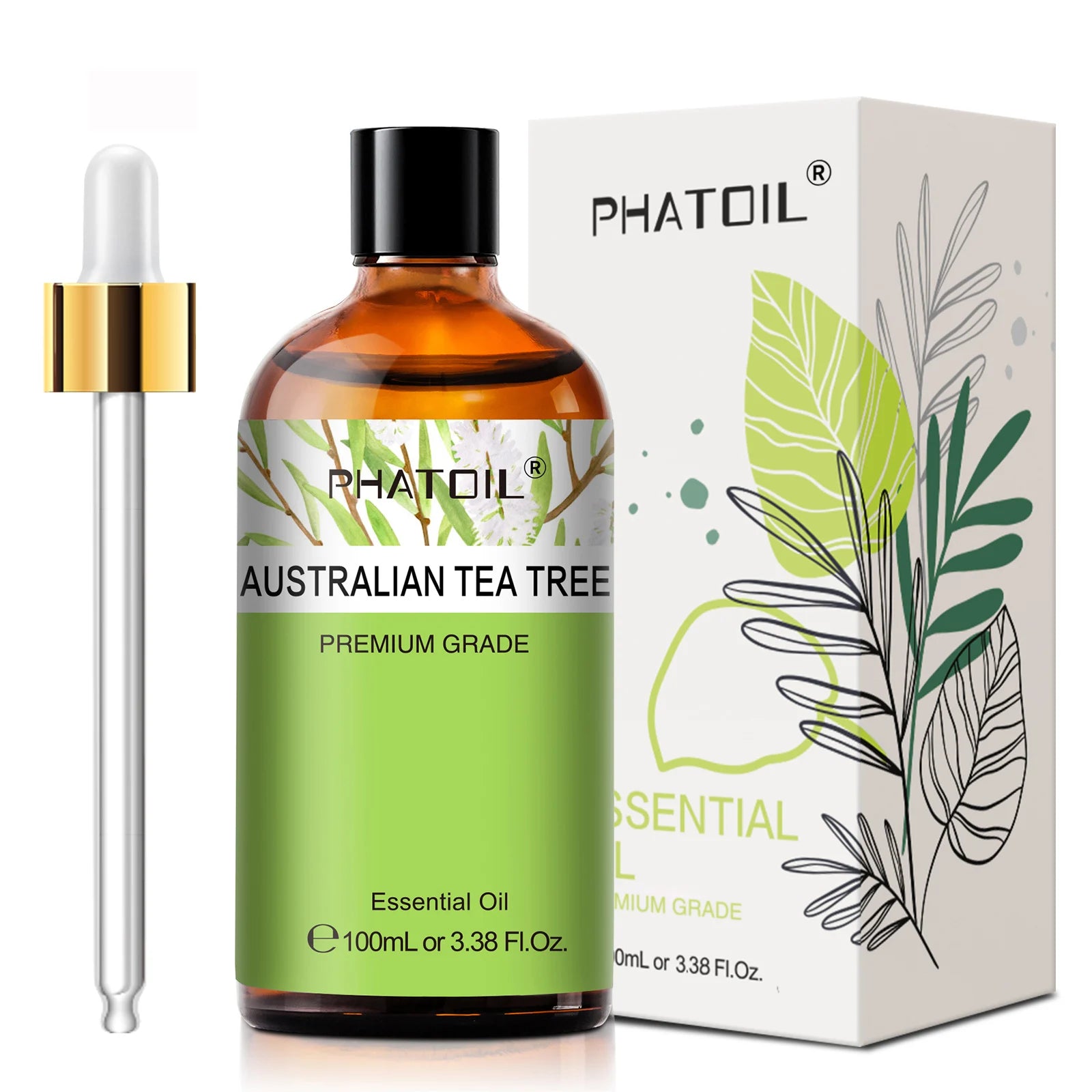PHATOIL 100ml Natural Essential Oils – Aromatherapy & Skin Care