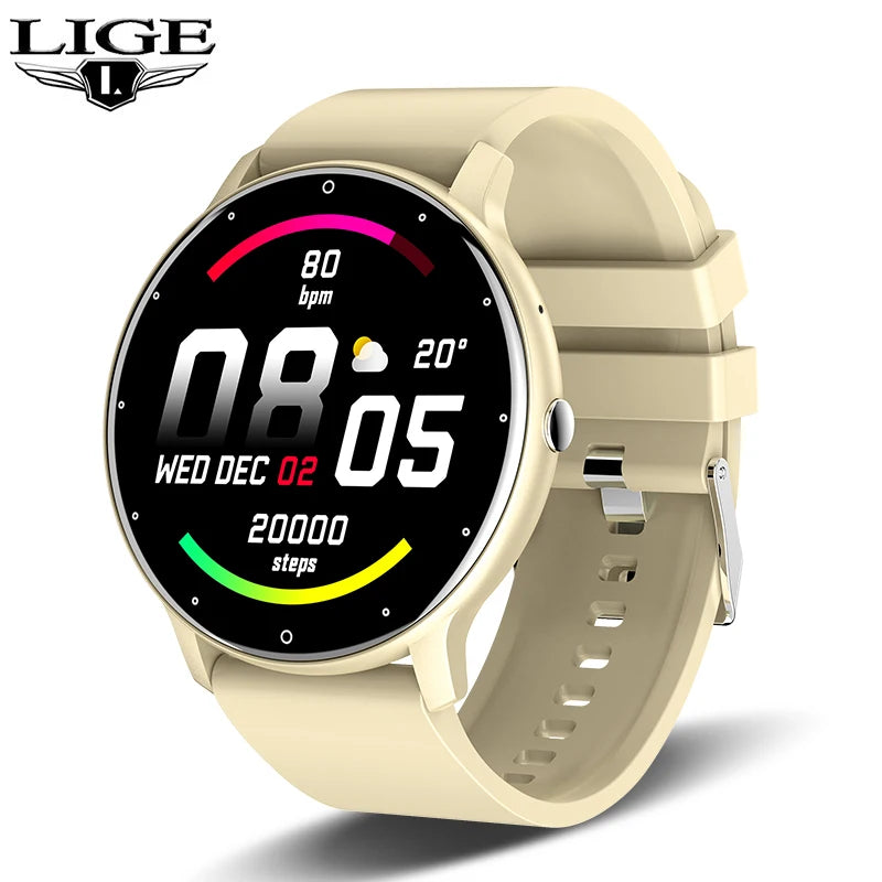 LIGE ZL02 Smart Watch for Women & Men with Bluetooth 5.2 Calls