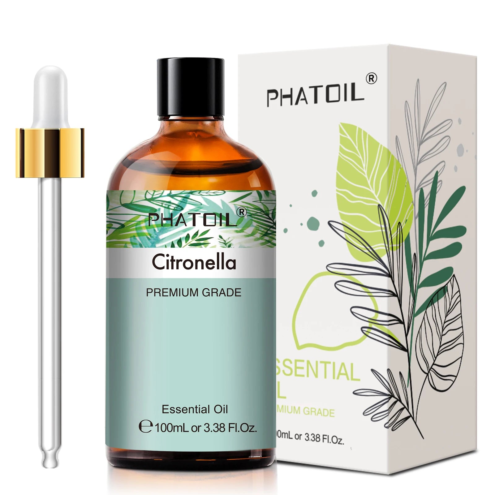 PHATOIL 100ml Natural Essential Oils – Aromatherapy & Skin Care