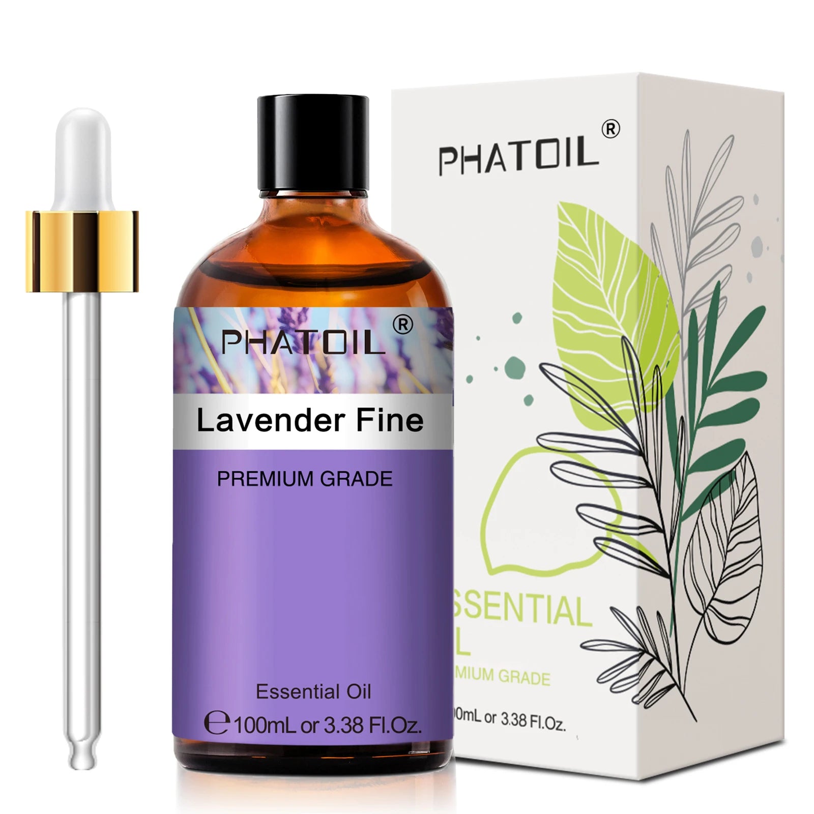 PHATOIL 100ml Natural Essential Oils – Aromatherapy & Skin Care
