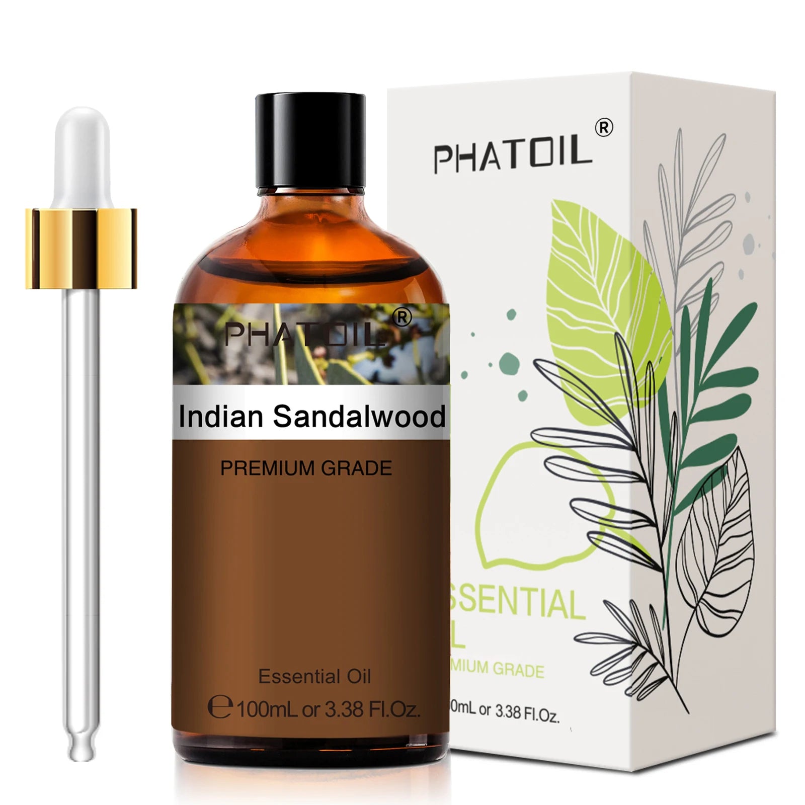 PHATOIL 100ml Natural Essential Oils – Aromatherapy & Skin Care