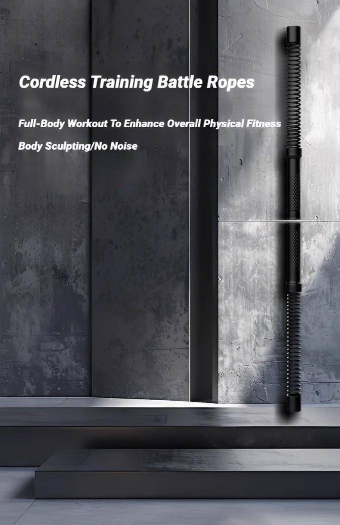 Ergonomic Strength Training Bar – Arm & Muscle Trainer