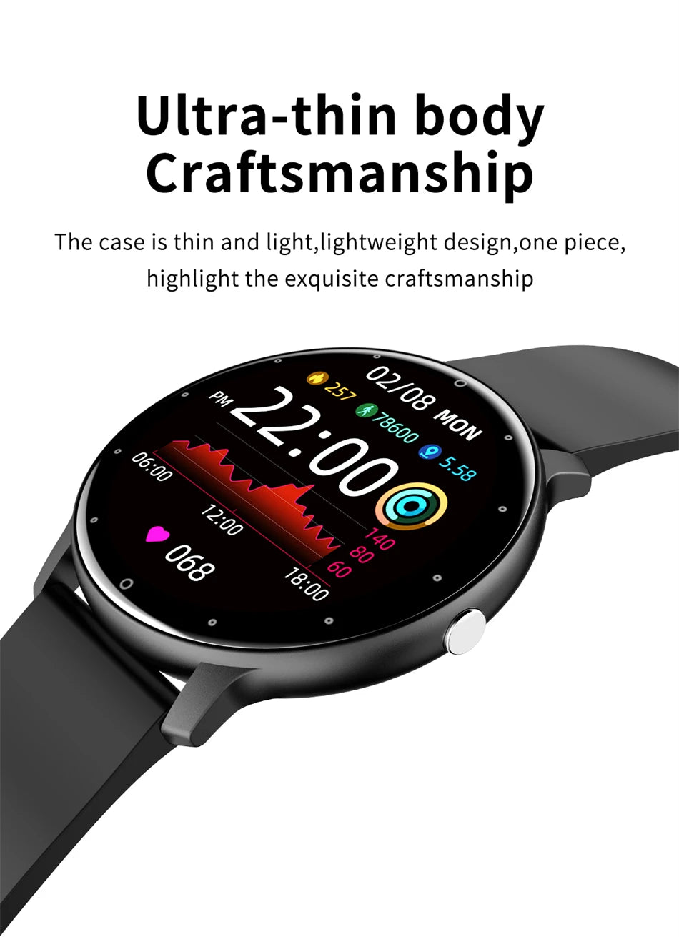 LIGE ZL02 Smart Watch for Women & Men with Bluetooth 5.2 Calls