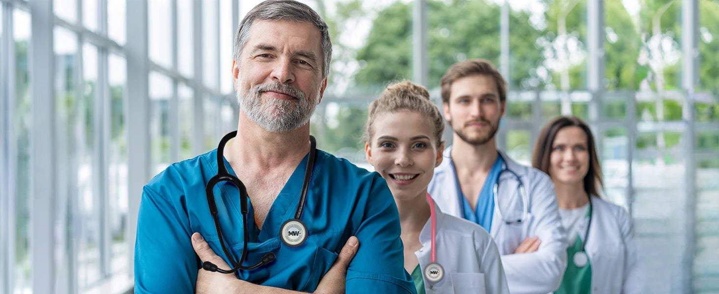 Professional Medical Double-Sided Stethoscope Cardiology Stethoscope