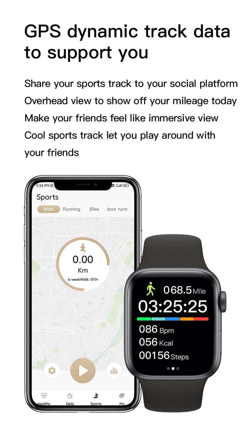 I10 Pro Max Smart Watch with Metal Strap Fitness Tracker