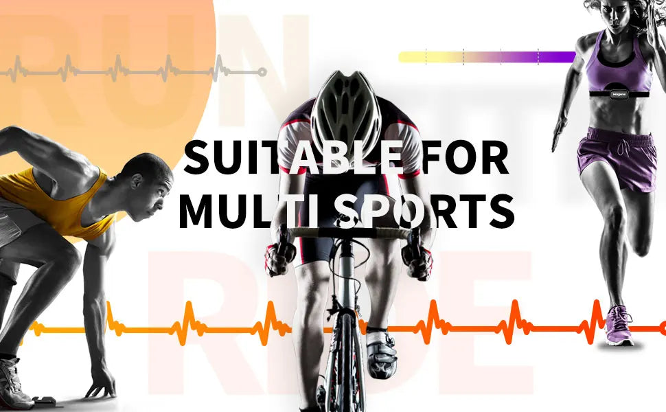 Magene H303 Dual Mode Heart Rate Monitor with Chest Strap