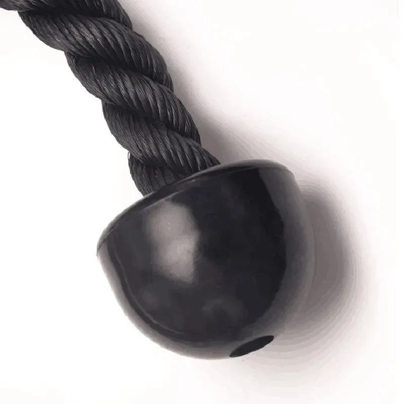 Triceps Pull Down Rope Cable Attachment for Gym Workouts
