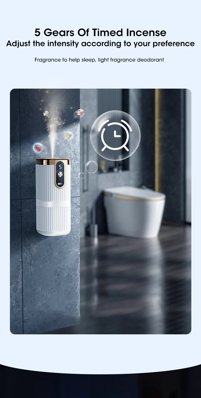 Mini Intelligent Aromatherapy Diffuser – USB Rechargeable