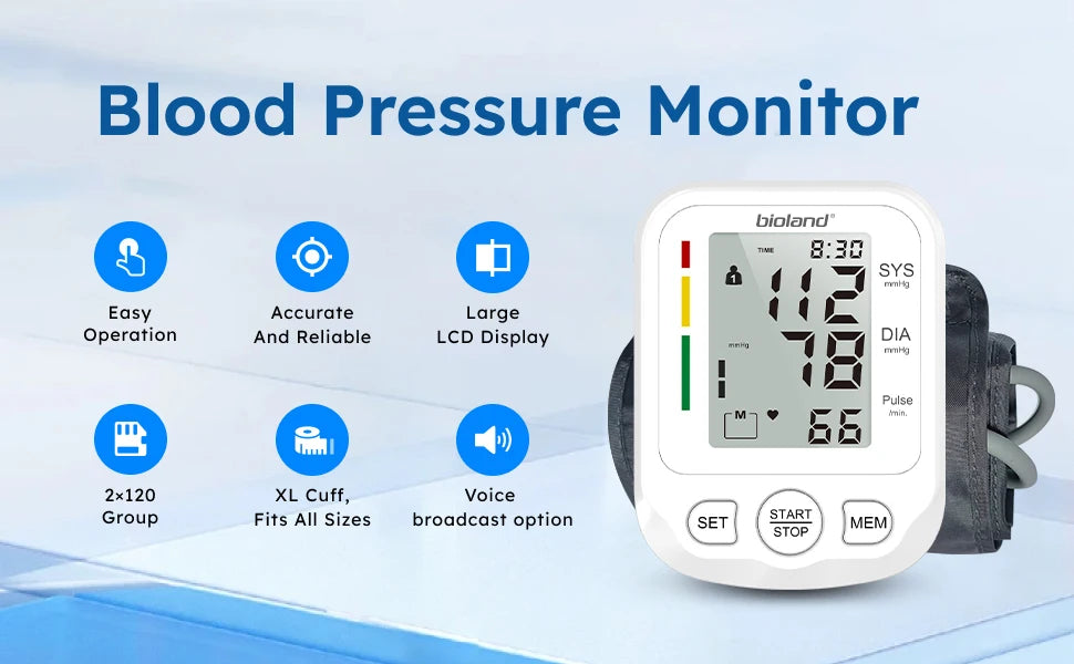 bioland Blood Pressure Monitor 2005
