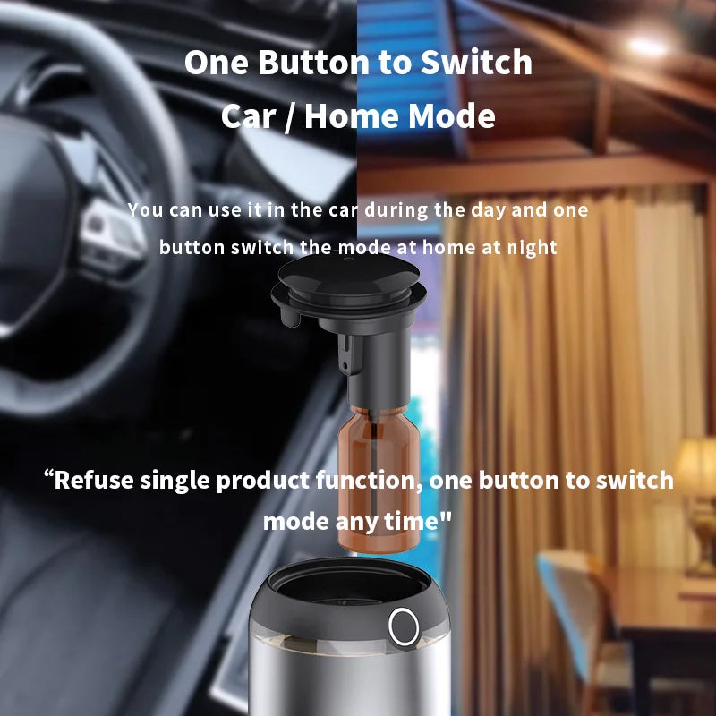 AI Smart Car Air Freshener & USB Aroma Diffuser