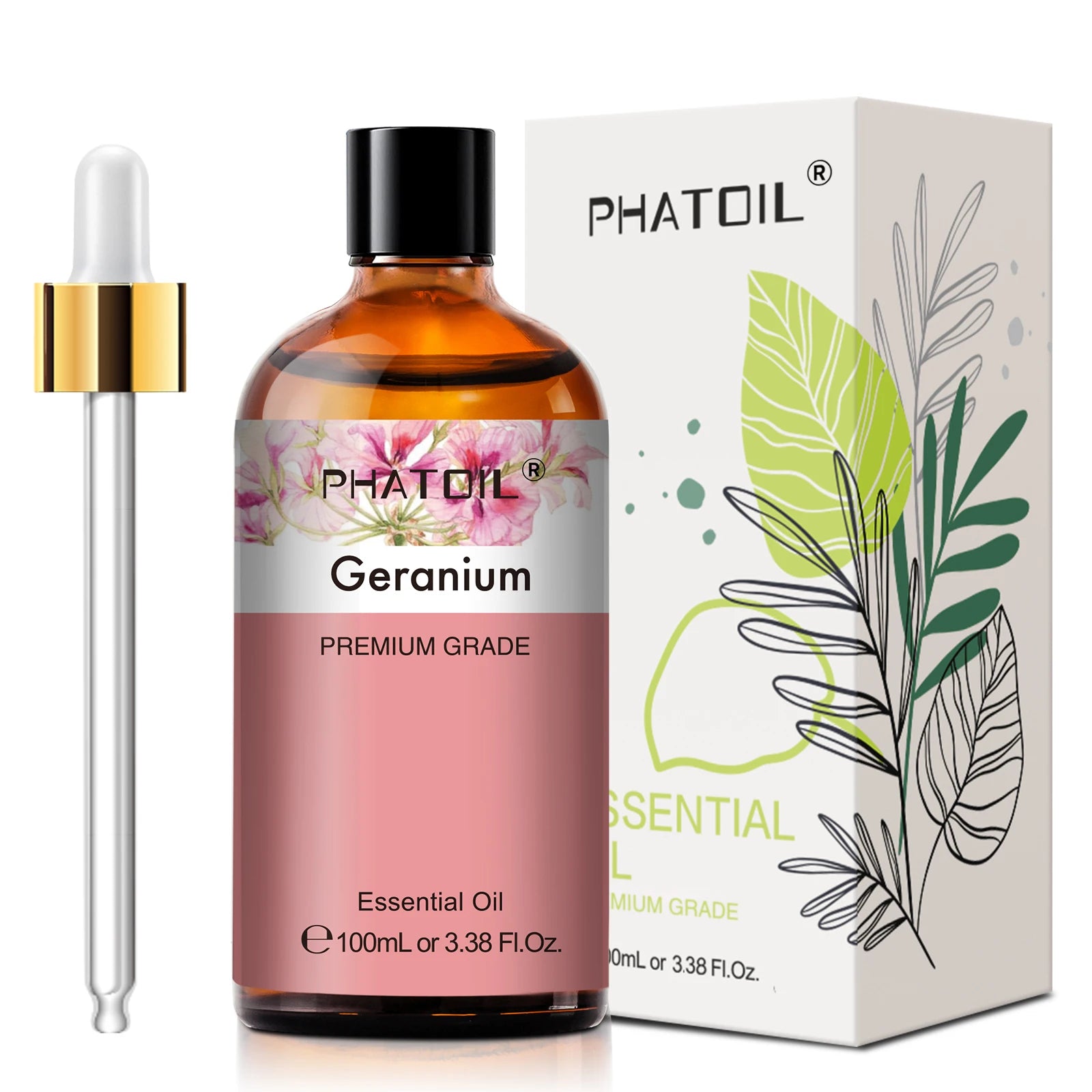 PHATOIL 100ml Natural Essential Oils – Aromatherapy & Skin Care