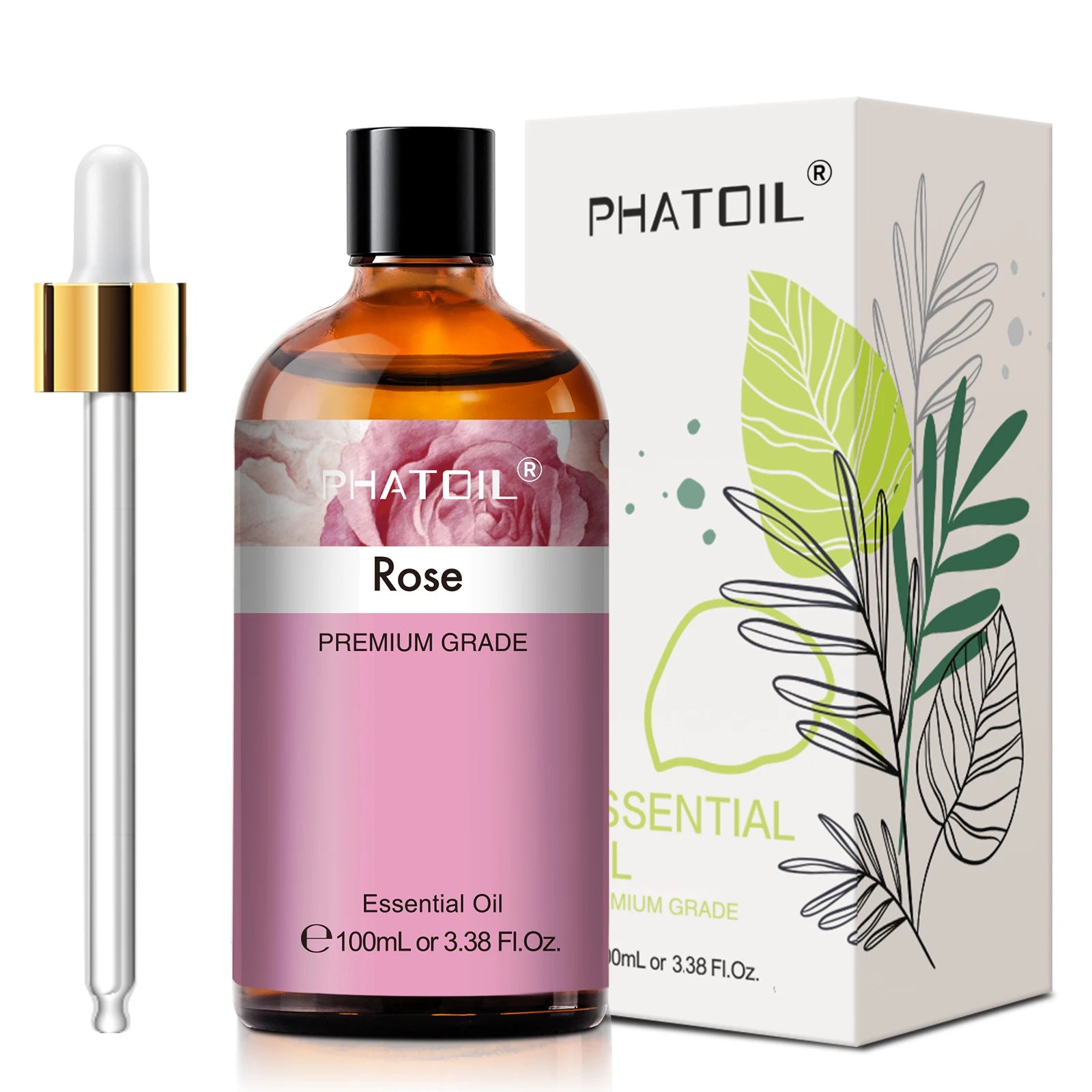 PHATOIL 100ml Natural Essential Oils – Aromatherapy & Skin Care