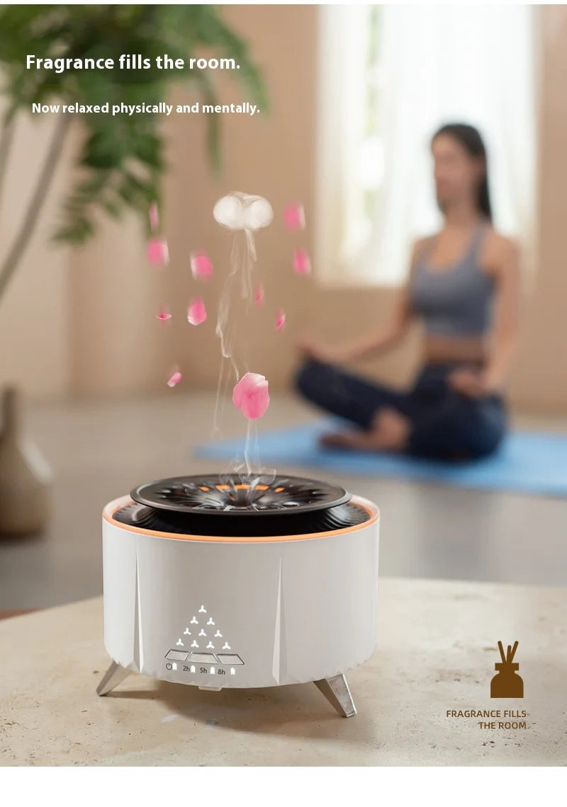 White Noise Volcanic Lava Aromatherapy Humidifier