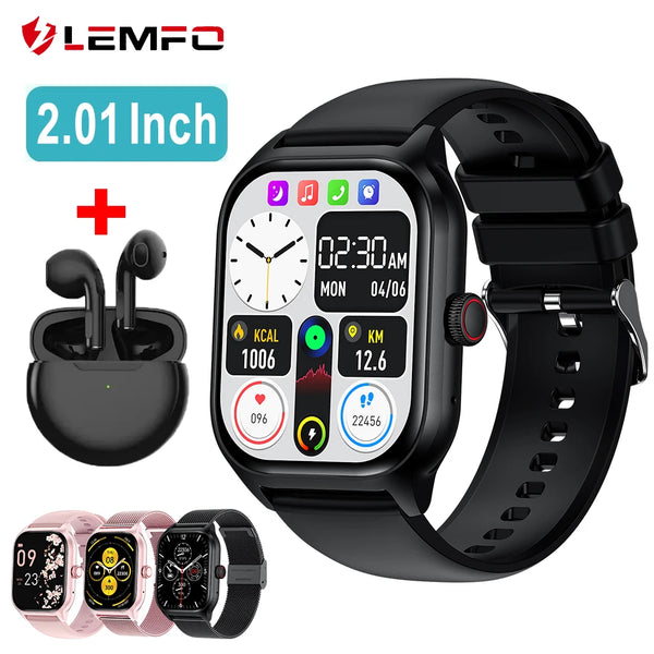 LEMFO LT10 Smart Watch 2024 Bluetooth Call Fitness Tracker Sports Watch