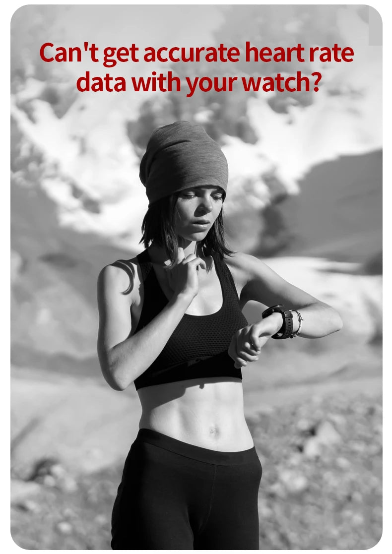 XOSS X2 Pro Rechargeable Heart Rate Monitor Sensor