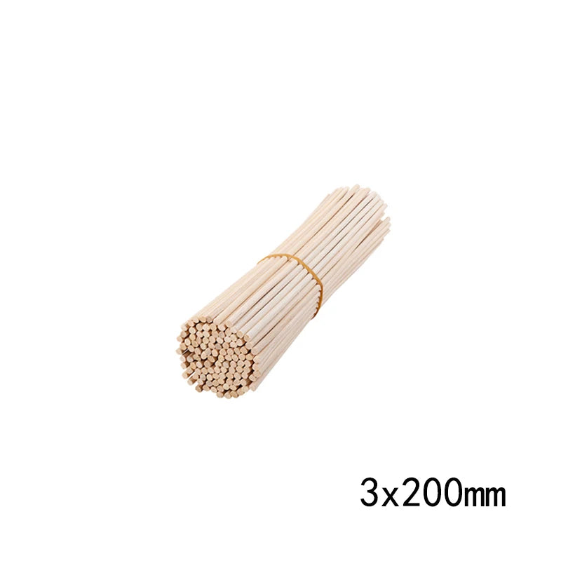 Rattan Reed Diffuser Replacement Sticks for Aromatherapy (2–3.5mm)