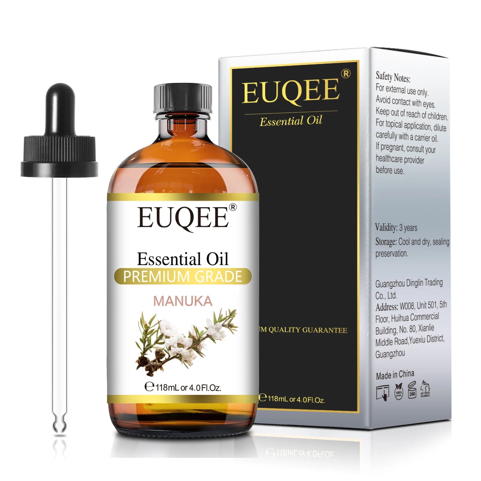 EUQEE 4 fl oz Essential Oils for Aromatherapy & Home Fragrance