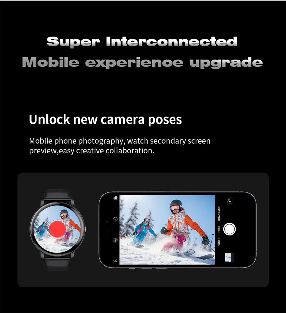 2025 Smart Watch for Women & Men Bluetooth Call Fitness Tracker