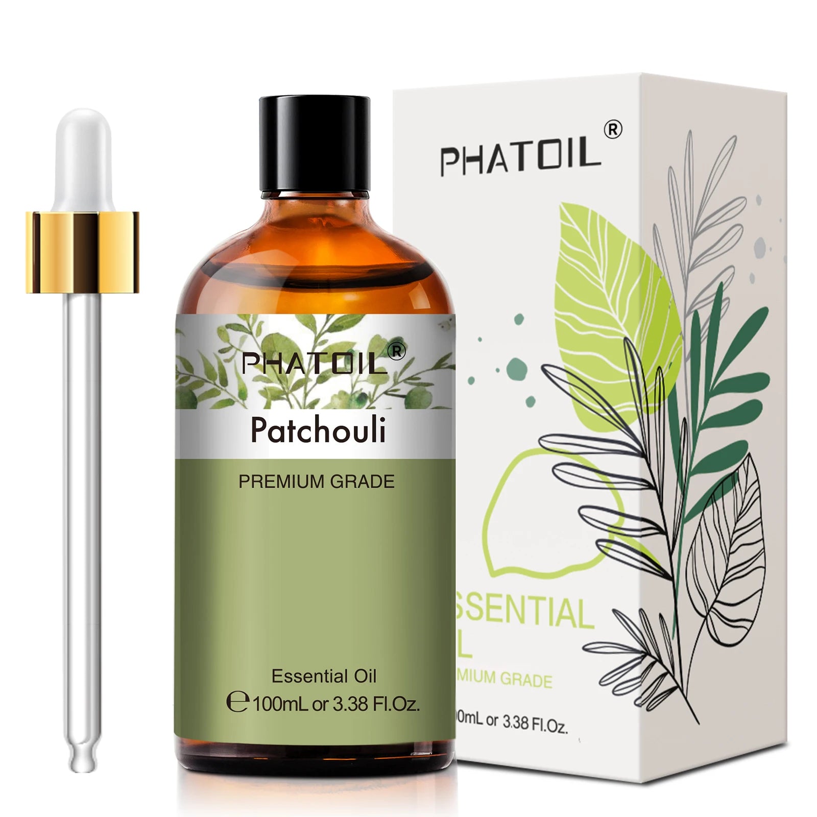 PHATOIL 100ml Natural Essential Oils – Aromatherapy & Skin Care