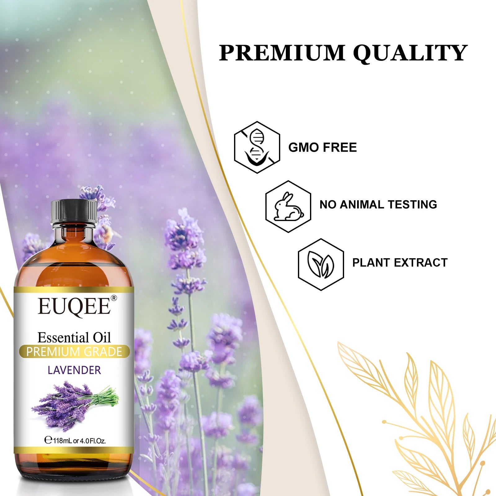 EUQEE 4 fl oz Essential Oils for Aromatherapy & Home Fragrance