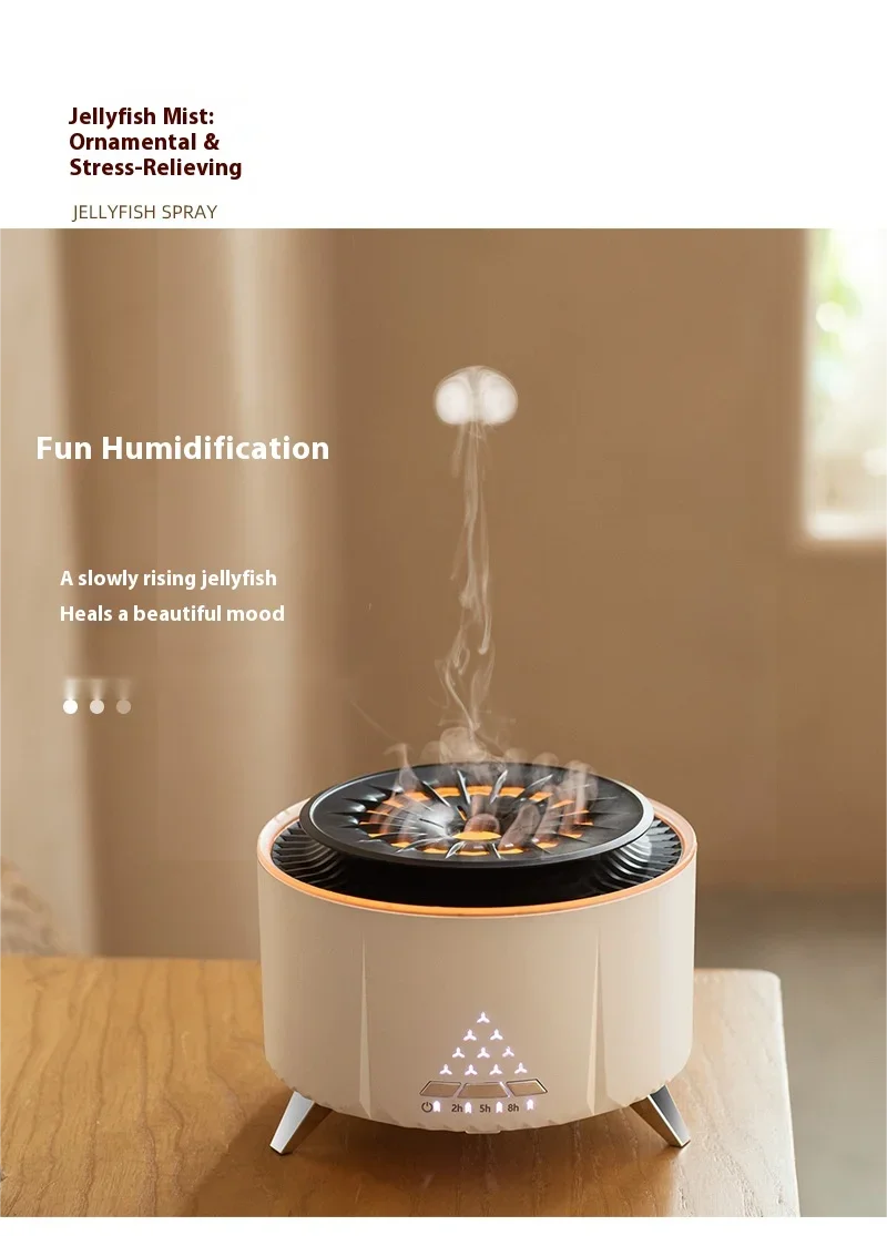 White Noise Volcanic Lava Aromatherapy Humidifier