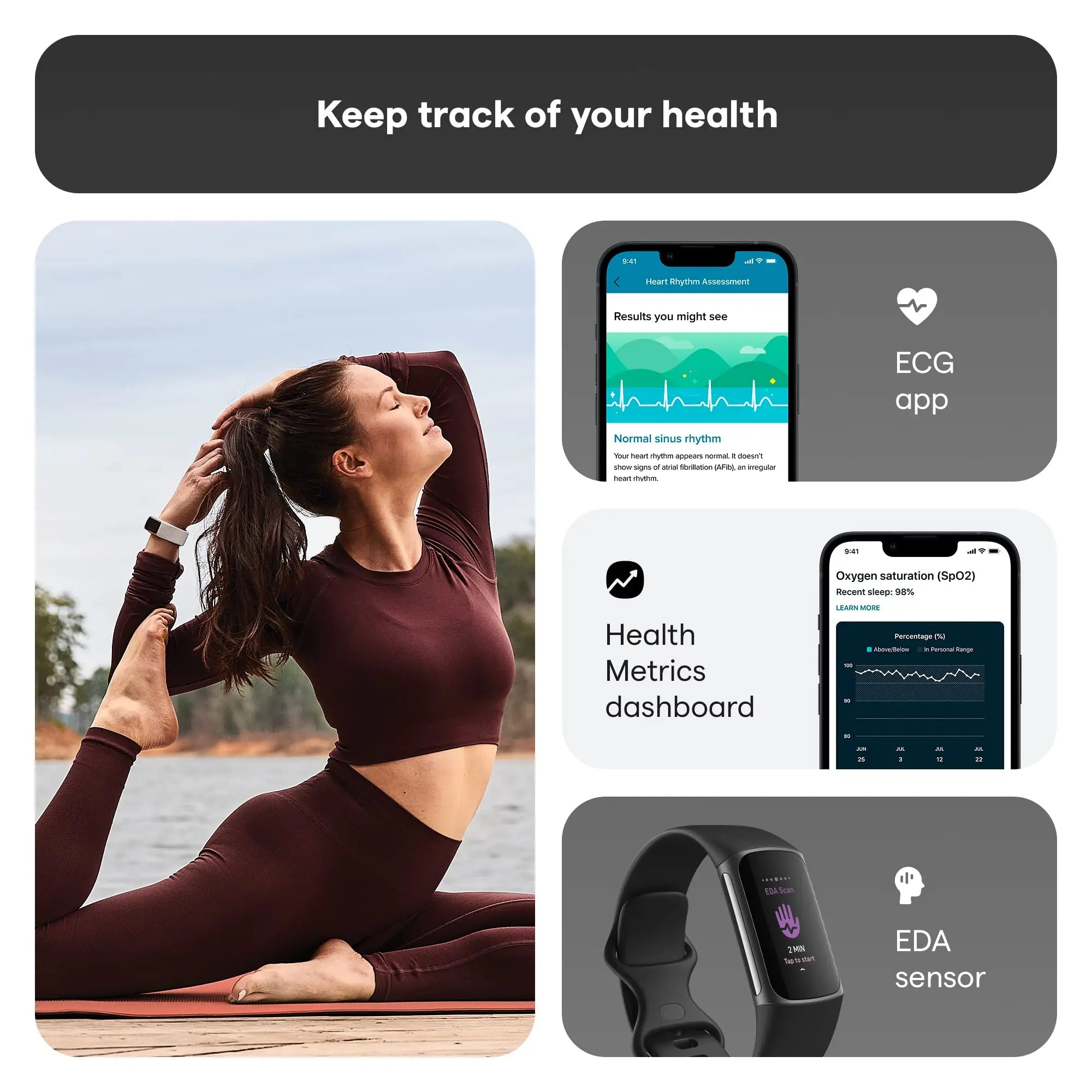 Fitbit Charge 5 Advanced Health & Fitness Tracker