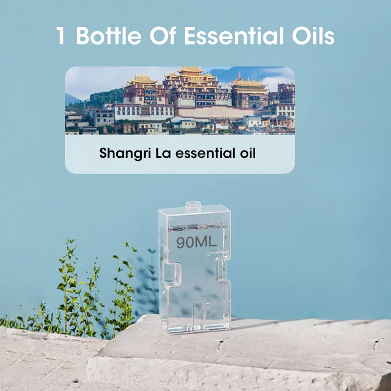 Wall-Mounted Automatic Sensor Aromatherapy Machine with Clock